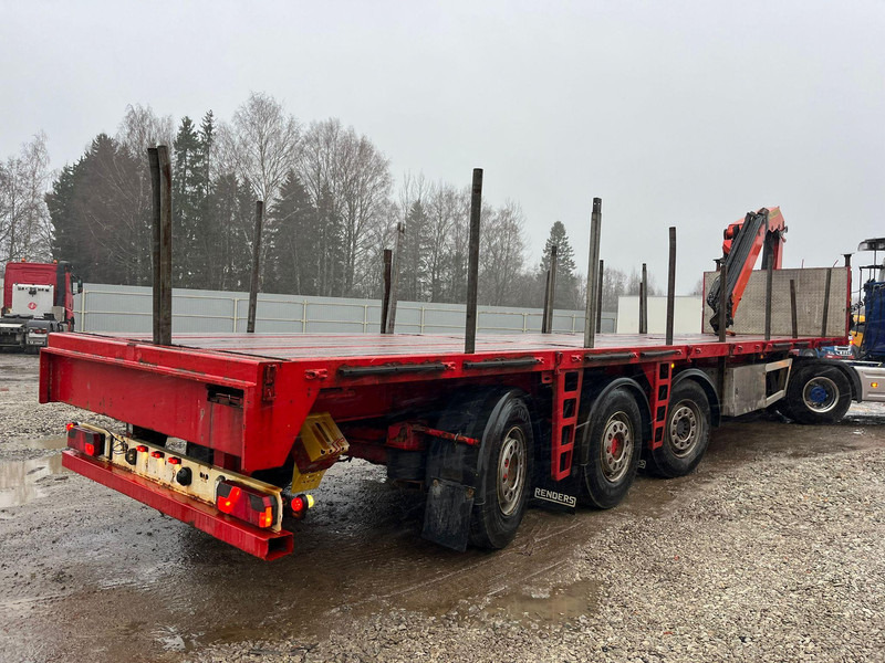 Renders ROC WITHOUT CRANE ! / PLATFORM 12000 mm - Dropside/ Flatbed semi-trailer: picture 4 Renders ROC WITHOUT CRANE ! / PLATFORM 12000 mm - Dropside/ Flatbed semi-trailer: picture 4