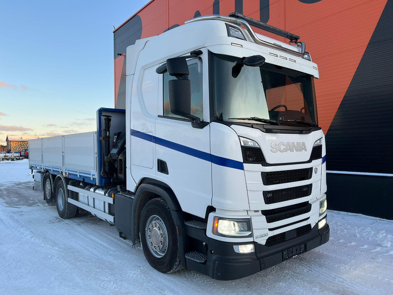 Scania R 500 6x2*4 HIAB 232E-6 / PLATFORM L=6432 mm - Dropside/ Flatbed truck, Crane truck: picture 4 Scania R 500 6x2*4 HIAB 232E-6 / PLATFORM L=6432 mm - Dropside/ Flatbed truck, Crane truck: picture 4