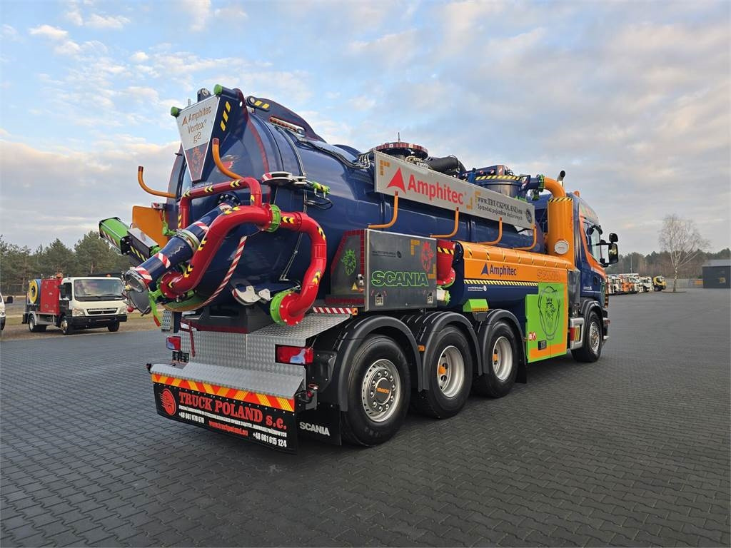 Vacuum truck Scania Amphitec VORTEX G2 ATEX suction and blowing vacuum: picture 6