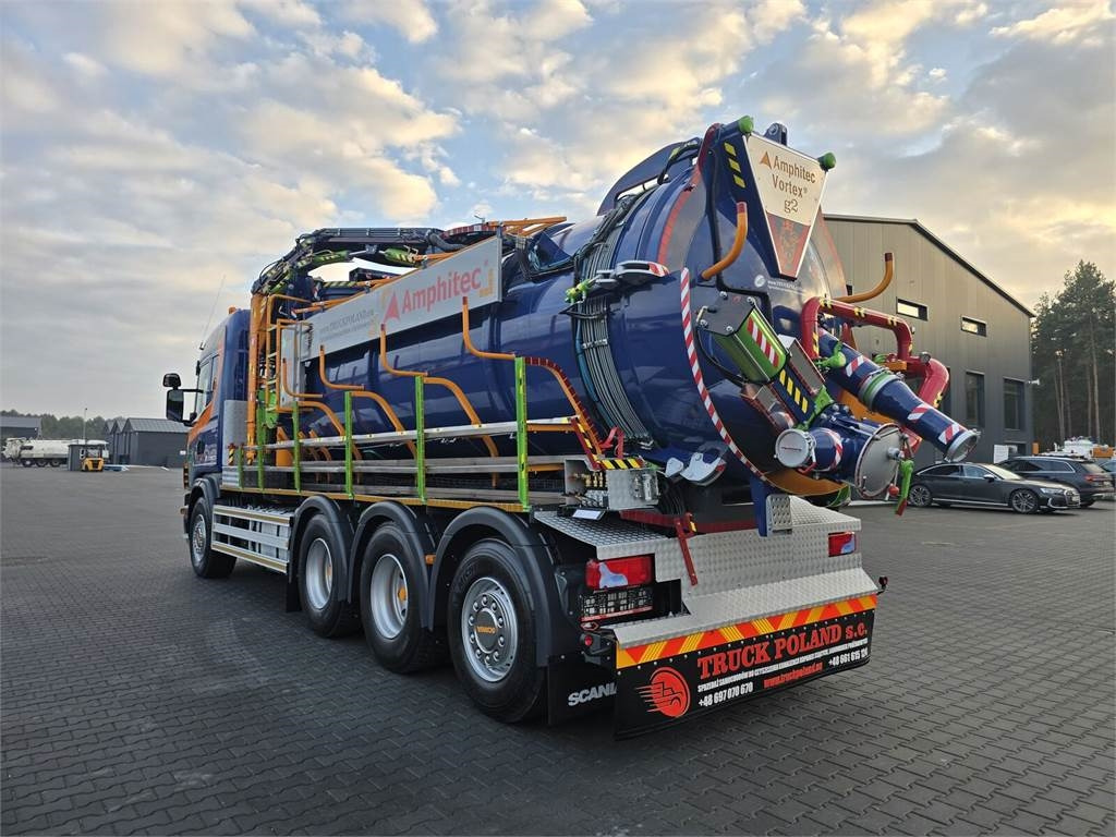 Vacuum truck Scania Amphitec VORTEX G2 ATEX suction and blowing vacuum: picture 5