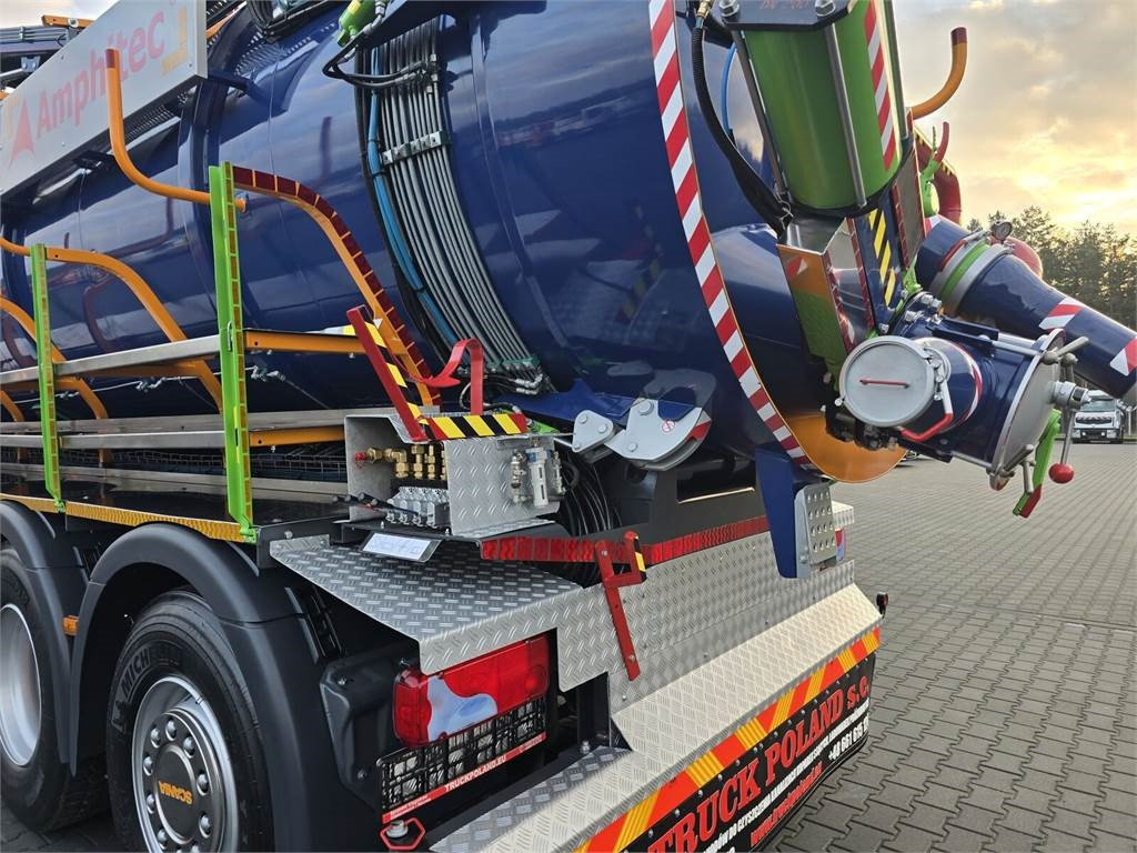 Vacuum truck Scania Amphitec VORTEX G2 ATEX suction and blowing vacuum: picture 16