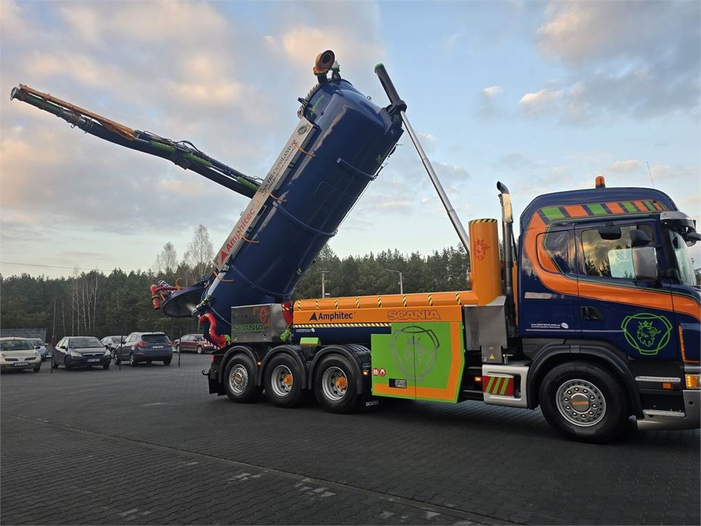 Vacuum truck Scania Amphitec VORTEX G2 ATEX suction and blowing vacuum: picture 34