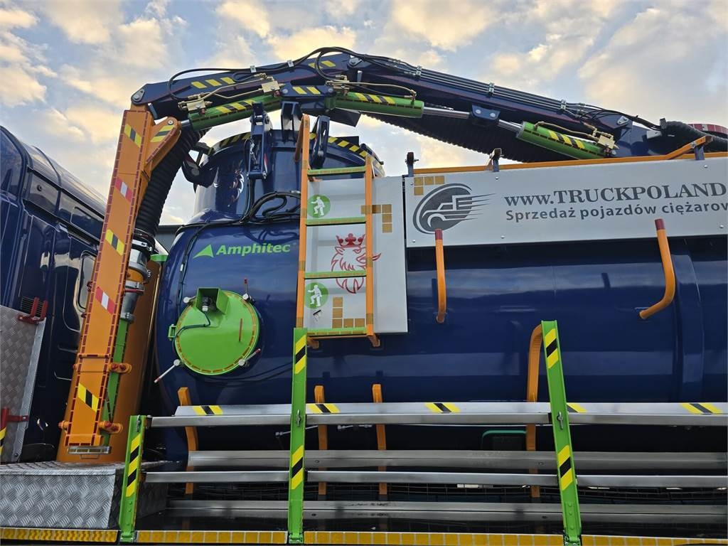 Vacuum truck Scania Amphitec VORTEX G2 ATEX suction and blowing vacuum: picture 11