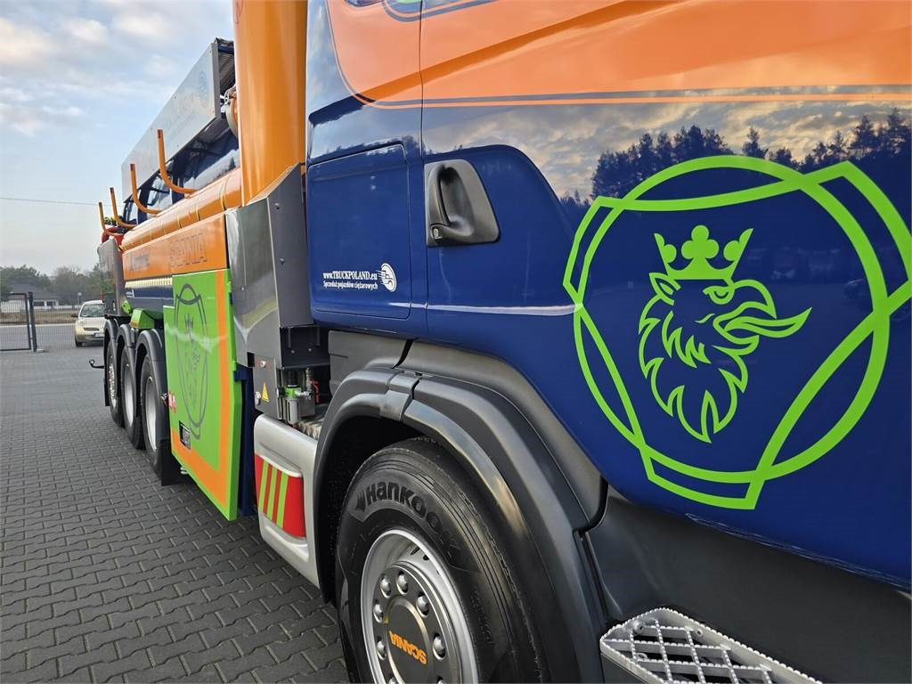 Vacuum truck Scania Amphitec VORTEX G2 ATEX suction and blowing vacuum: picture 8