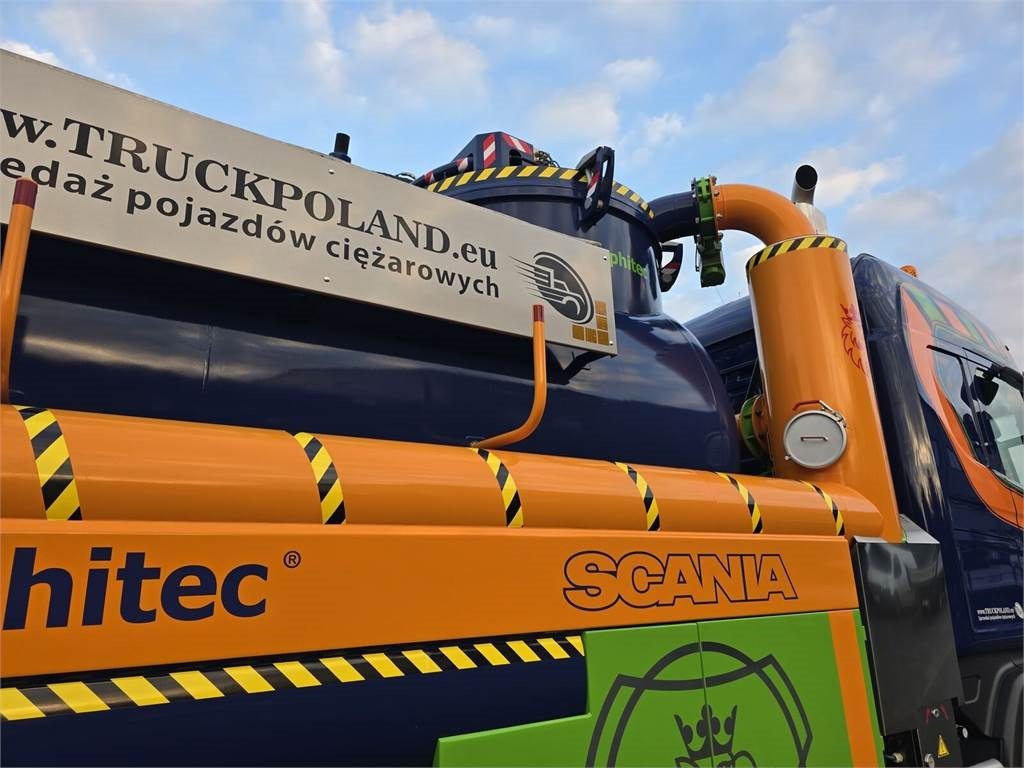 Vacuum truck Scania Amphitec VORTEX G2 ATEX suction and blowing vacuum: picture 23