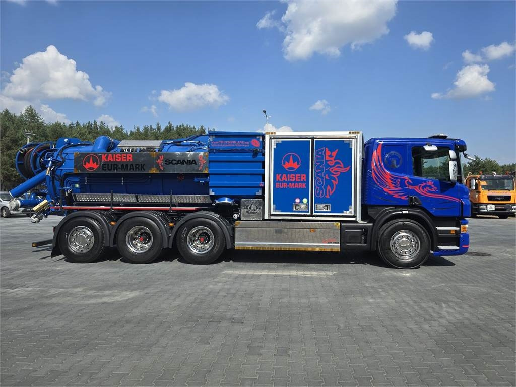 Vacuum truck Scania KAISER EUR-MARK PL 8: picture 7