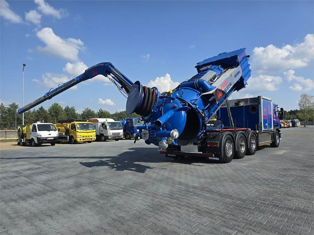 Scania KAISER EUR-MARK PL 8 Vacuum suction-blowing loader - Excavator: picture 1 Scania KAISER EUR-MARK PL 8 Vacuum suction-blowing loader - Excavator: picture 1