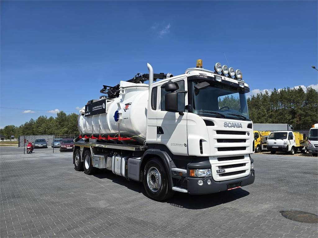 Scania Saugbagger Larsen FlexVac 311 Vacuum suction loade - Vacuum truck: picture 2 Scania Saugbagger Larsen FlexVac 311 Vacuum suction loade - Vacuum truck: picture 2
