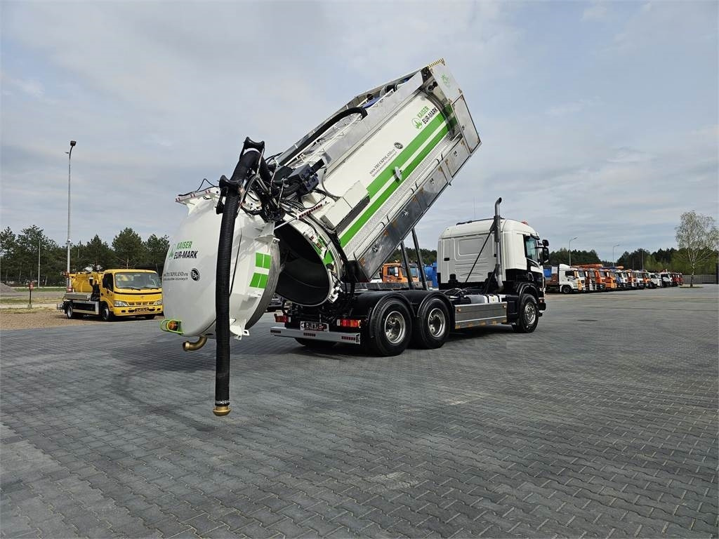 Scania WUKO KAISER EUR-MARK PKL 8.8 FOR COMBI DECK CLEANI - Vacuum truck: picture 1 Scania WUKO KAISER EUR-MARK PKL 8.8 FOR COMBI DECK CLEANI - Vacuum truck: picture 1
