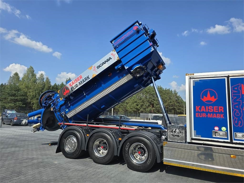 Utility/ Special vehicle Scania KAISER EUR-MARK PL 8 Vacuum suction-blowing loader: picture 38