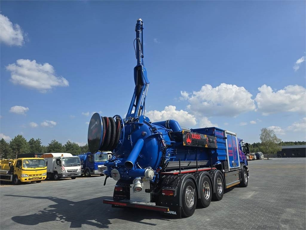 Utility/ Special vehicle Scania KAISER EUR-MARK PL 8 Vacuum suction-blowing loader: picture 27