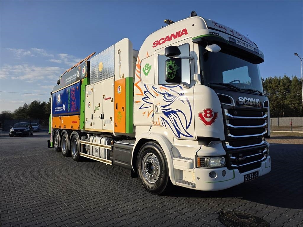 Scania V8 R580 MTS DINO 5 TRIPLE 54000V Saugbagger cleane - Utility/ Special vehicle: picture 2 Scania V8 R580 MTS DINO 5 TRIPLE 54000V Saugbagger cleane - Utility/ Special vehicle: picture 2