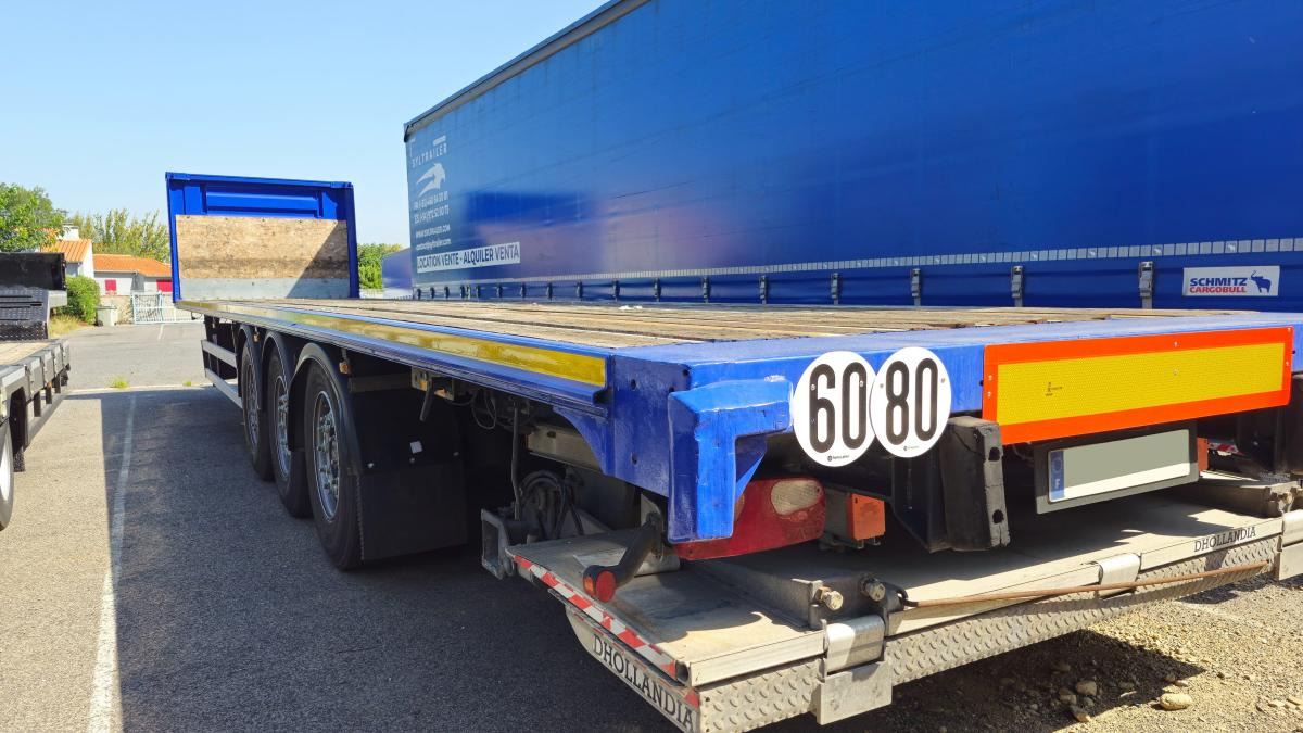 Fruehauf Plateau (Location / Rent) - Dropside/ Flatbed semi-trailer: picture 1 Fruehauf Plateau (Location / Rent) - Dropside/ Flatbed semi-trailer: picture 1