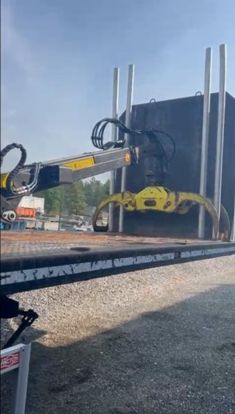 Timber semi-trailer Pacton Plateau Forestier: picture 6 Timber semi-trailer Pacton Plateau Forestier: picture 6