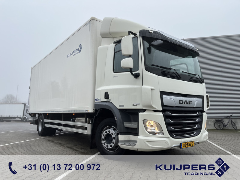 DAF CF 260 FA / 18 Ton / 166 dkm / Box 7.5 m / Laadklep / APK 05-25 - Box truck: picture 1 DAF CF 260 FA / 18 Ton / 166 dkm / Box 7.5 m / Laadklep / APK 05-25 - Box truck: picture 1