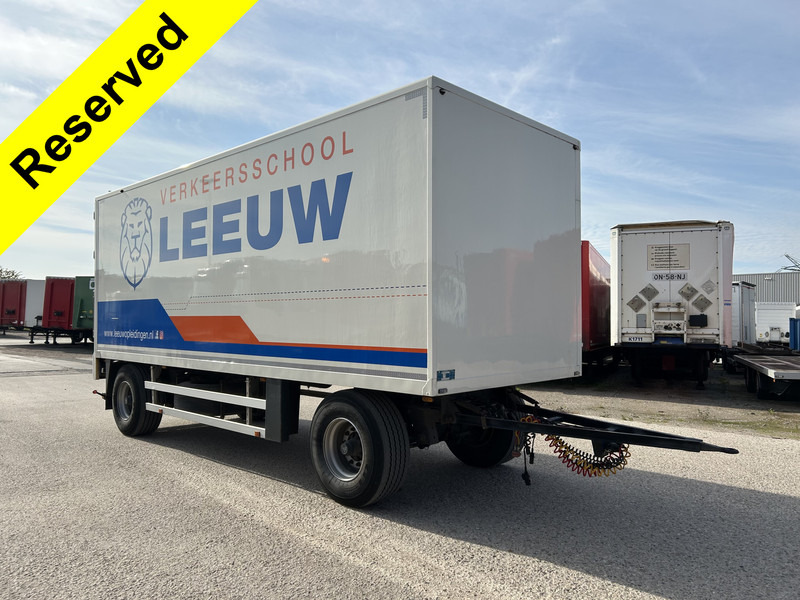 Jumbo MV 200.5 / Box / BPW Drum / Schamelwagen - Molen aanhanger - Closed box trailer: picture 1 Jumbo MV 200.5 / Box / BPW Drum / Schamelwagen - Molen aanhanger - Closed box trailer: picture 1