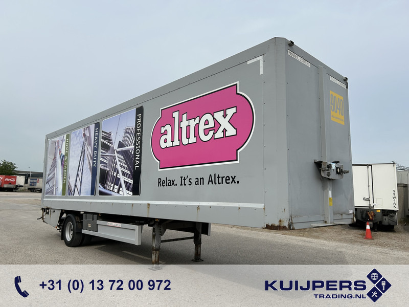 Renders ROC 12.10 City / Curtainside / Loadlift 2000 kg / NL Trailer - Curtainsider semi-trailer: picture 1 Renders ROC 12.10 City / Curtainside / Loadlift 2000 kg / NL Trailer - Curtainsider semi-trailer: picture 1