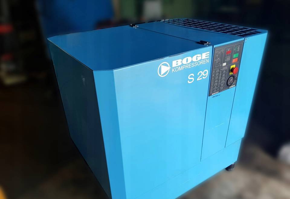 KOMPRESOR ŚRUBOWY BOGE S 29 - Air compressor: picture 2 KOMPRESOR ŚRUBOWY BOGE S 29 - Air compressor: picture 2