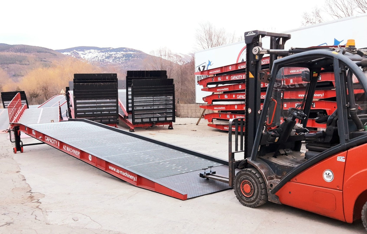 New Loading ramp AZ RAMP-PRIME PRIME WLO + 8 .  Industrial Mobil Loading Ramp: picture 16