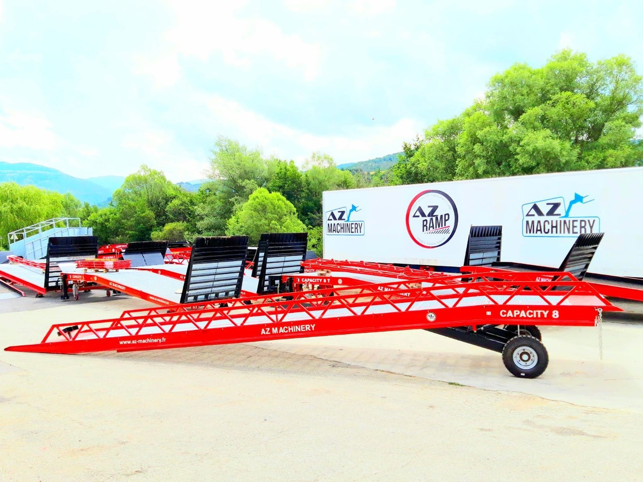 Loading ramp **RENTAL 12-24-36 Month** AZ RAMP-EASY XL-8 . Mobil Loading Ramp: picture 15 Loading ramp **RENTAL 12-24-36 Month** AZ RAMP-EASY XL-8 . Mobil Loading Ramp: picture 15