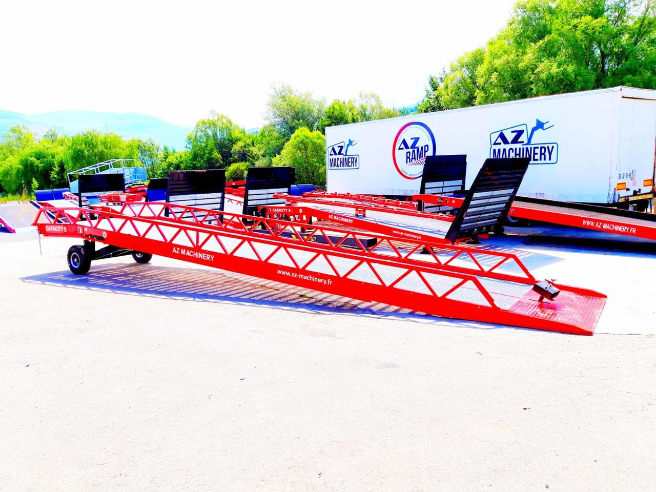 Loading ramp **RENTAL 12-24-36 Month** AZ RAMP-EASY XL-8 . Mobil Loading Ramp: picture 11 Loading ramp **RENTAL 12-24-36 Month** AZ RAMP-EASY XL-8 . Mobil Loading Ramp: picture 11