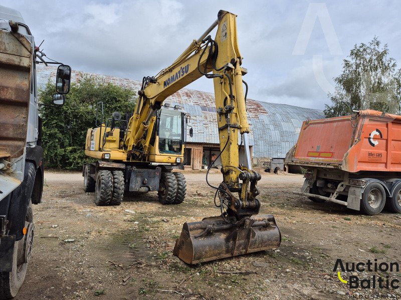 Komatsu PW160-7 - Wheel excavator: picture 2 Komatsu PW160-7 - Wheel excavator: picture 2