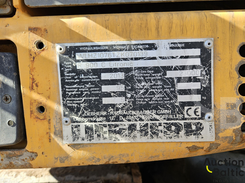 Crawler excavator Liebherr R 900 C Litronic: picture 19
