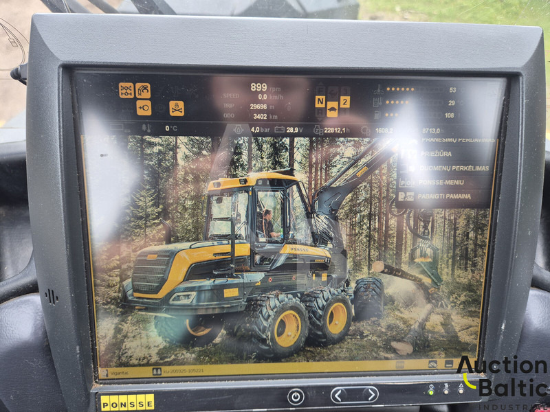 Harvester Ponsse Ergo 8W: picture 9