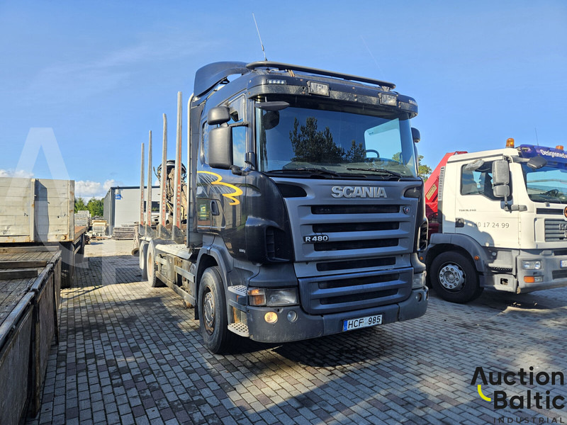 Scania R 480 LA - Timber transport: picture 2 Scania R 480 LA - Timber transport: picture 2