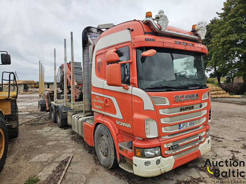 Scania R 560 - Timber transport: picture 2 Scania R 560 - Timber transport: picture 2