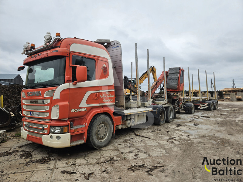Scania R 560 - Timber transport: picture 1 Scania R 560 - Timber transport: picture 1