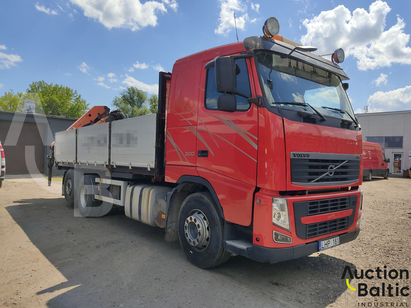 Volvo FH500 - Dropside/ Flatbed truck, Crane truck: picture 1 Volvo FH500 - Dropside/ Flatbed truck, Crane truck: picture 1