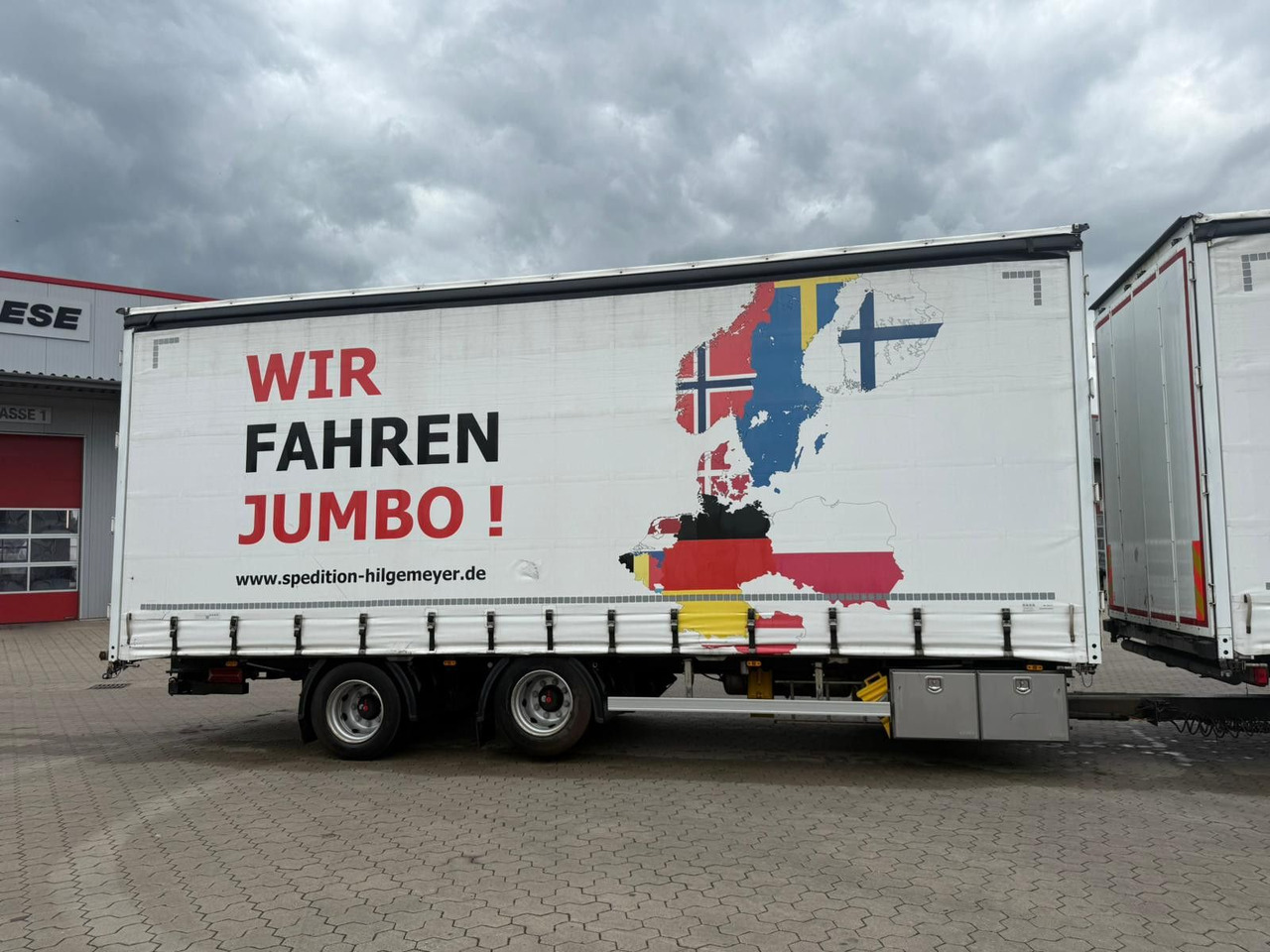 FBL Tandem Anhänger Volumen Inklusive LKW!! - Curtainsider trailer: picture 3 FBL Tandem Anhänger Volumen Inklusive LKW!! - Curtainsider trailer: picture 3