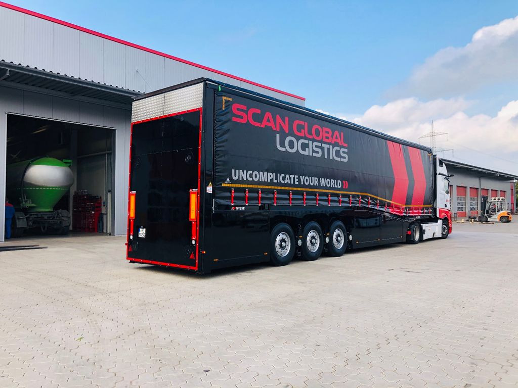 Innenlader Zwischenlader Gabelstaplertransporter - Low loader semi-trailer: picture 1 Innenlader Zwischenlader Gabelstaplertransporter - Low loader semi-trailer: picture 1