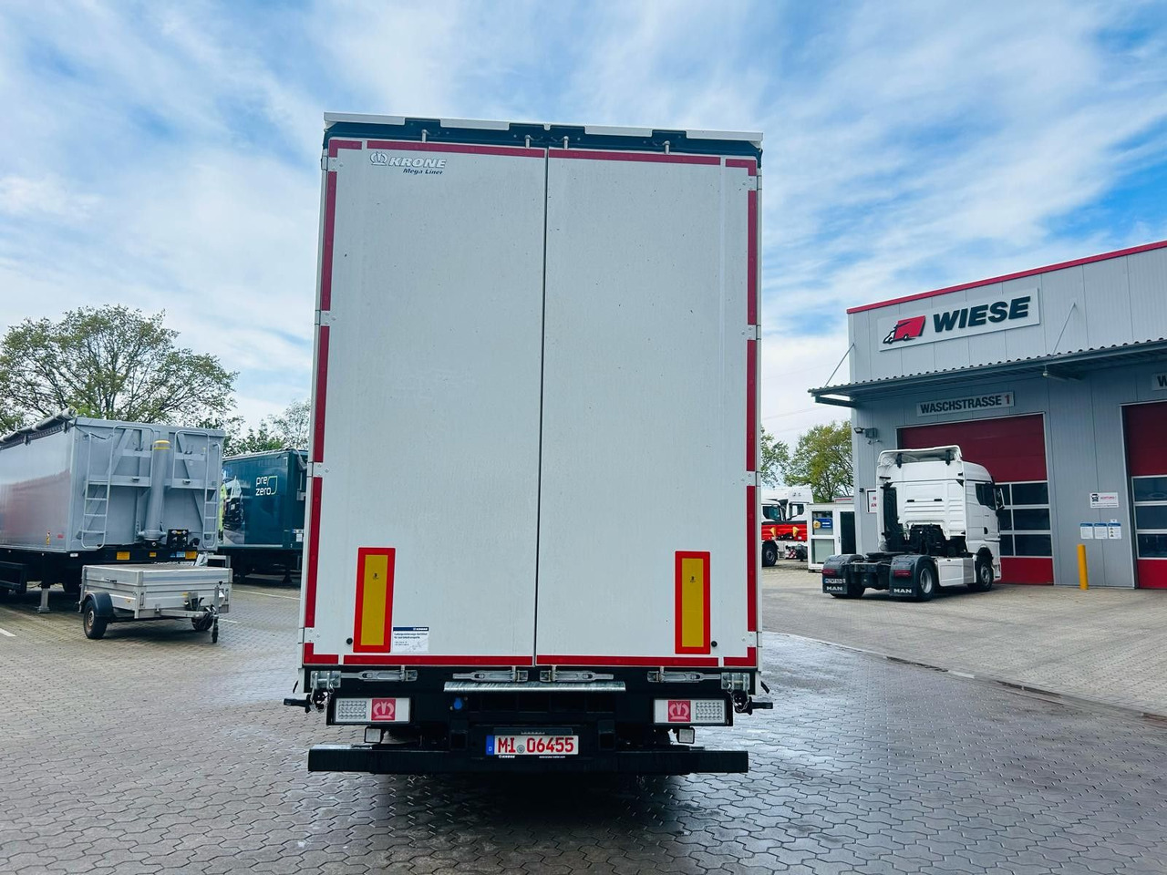 Krone SDP 27 Stufensattel Auflieger mit Spreizheck - Curtainsider semi-trailer: picture 5 Krone SDP 27 Stufensattel Auflieger mit Spreizheck - Curtainsider semi-trailer: picture 5