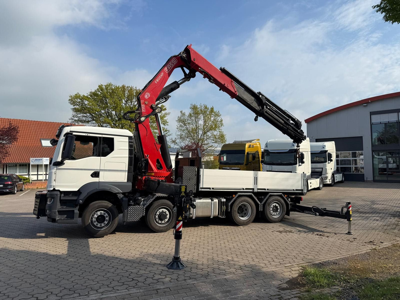 MAN 35.520 8x4 Kran Fassi F800, OHNE ABSTÜTZÜBERWACH - Crane truck: picture 1 MAN 35.520 8x4 Kran Fassi F800, OHNE ABSTÜTZÜBERWACH - Crane truck: picture 1