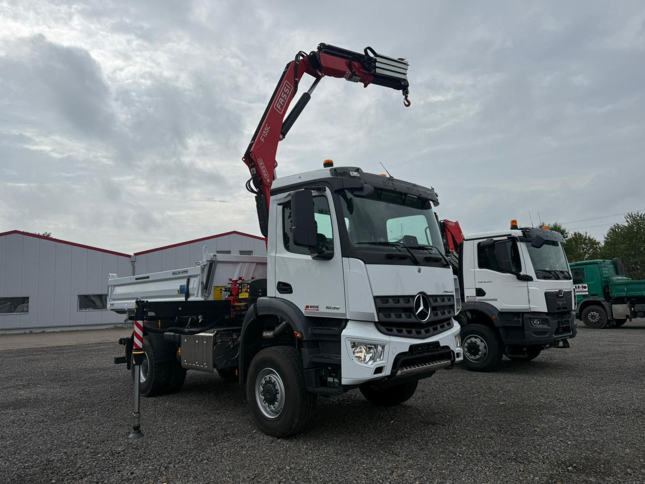 Mercedes-Benz Arocs 1835 4x4 Allrad Fassi F135 Kran Kipper leasing Mercedes-Benz Arocs 1835 4x4 Allrad Fassi F135 Kran Kipper: picture 6