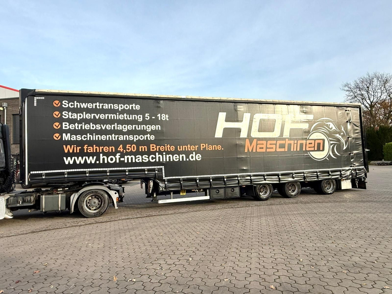Other Wiese 3-Achs Stufen Sattel mit Auffahrrampe 25T - Low loader semi-trailer: picture 5 Other Wiese 3-Achs Stufen Sattel mit Auffahrrampe 25T - Low loader semi-trailer: picture 5