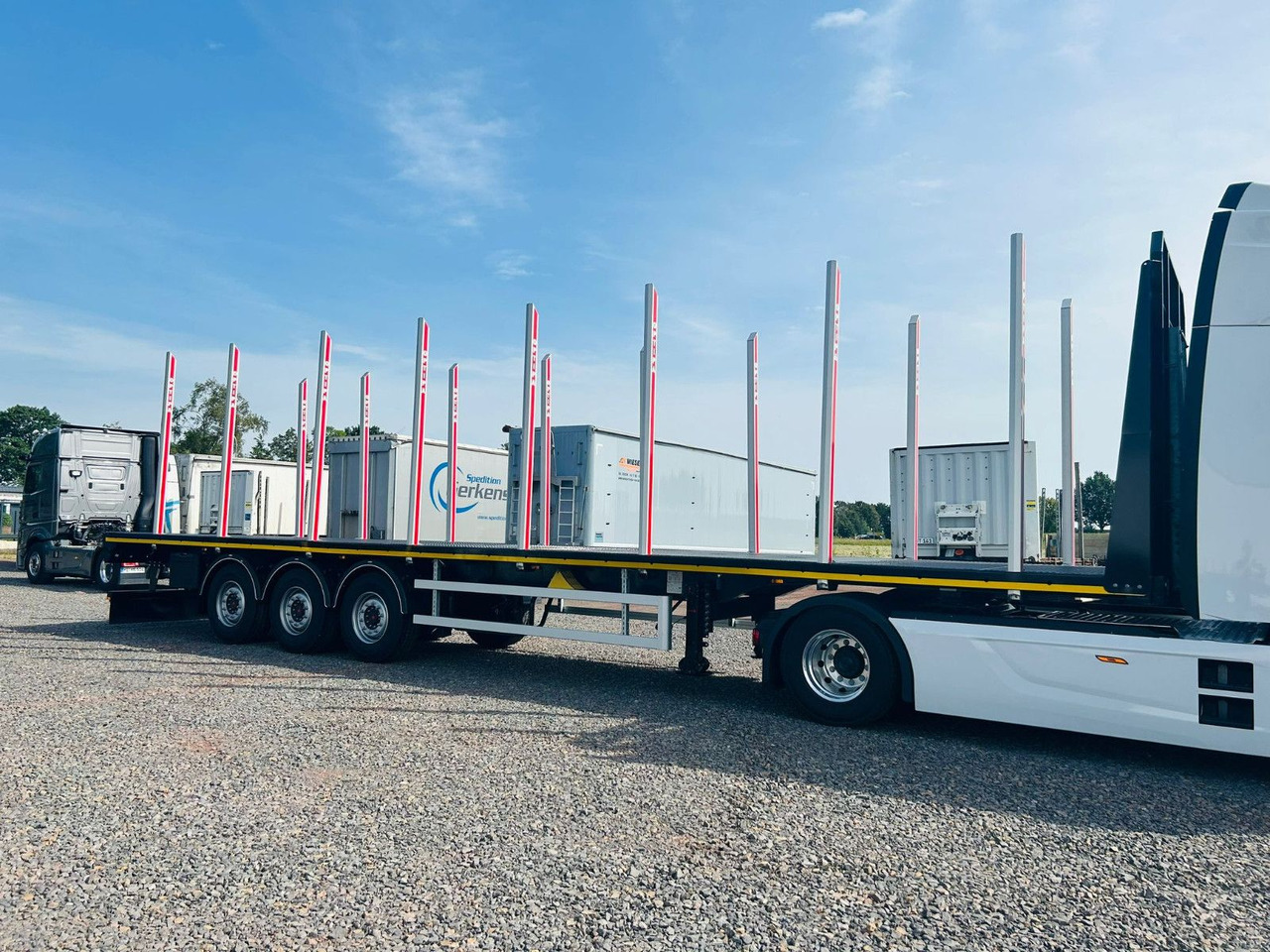 PAVIC PRSH27 Plateau Rungen Schnellwechselsystem - Timber semi-trailer: picture 2 PAVIC PRSH27 Plateau Rungen Schnellwechselsystem - Timber semi-trailer: picture 2