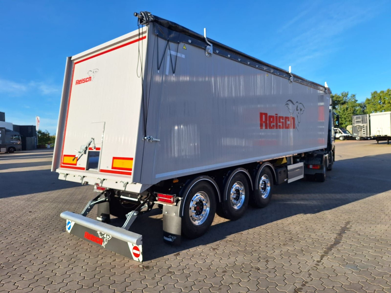 Reisch RHKS Kipper 50m³ SOFORT VERFÜGBAR - Tipper semi-trailer: picture 3 Reisch RHKS Kipper 50m³ SOFORT VERFÜGBAR - Tipper semi-trailer: picture 3