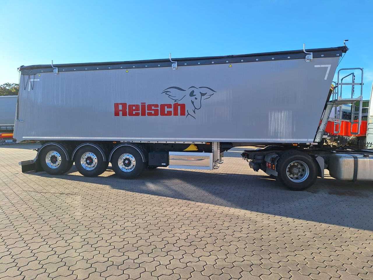 Reisch RHKS Kipper 50m³ SOFORT VERFÜGBAR - Tipper semi-trailer: picture 4 Reisch RHKS Kipper 50m³ SOFORT VERFÜGBAR - Tipper semi-trailer: picture 4
