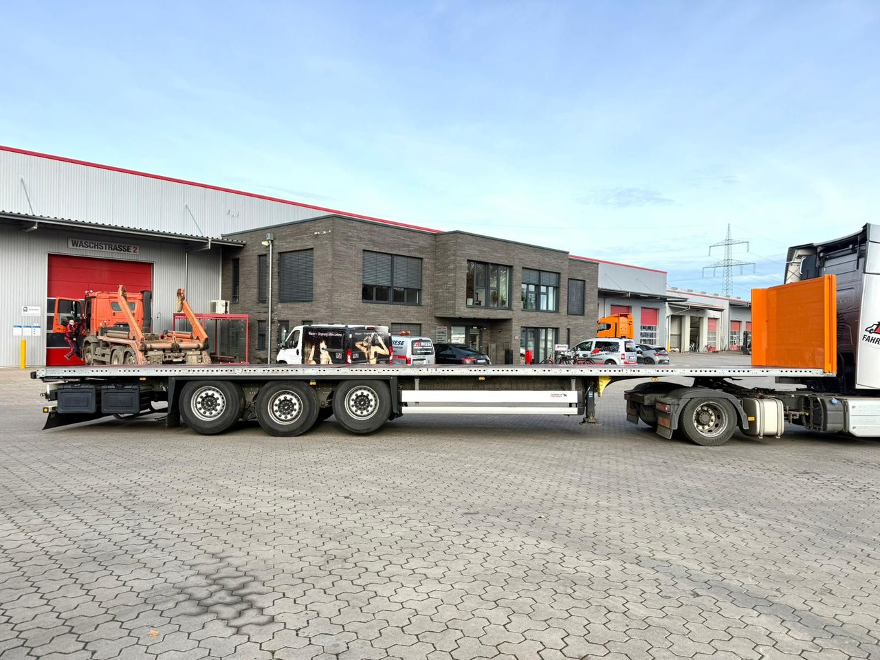 Schmitz Cargobull SCB S3T 3-Achs Plattform Auflieger Guter Zustand - Dropside/ Flatbed semi-trailer: picture 5 Schmitz Cargobull SCB S3T 3-Achs Plattform Auflieger Guter Zustand - Dropside/ Flatbed semi-trailer: picture 5