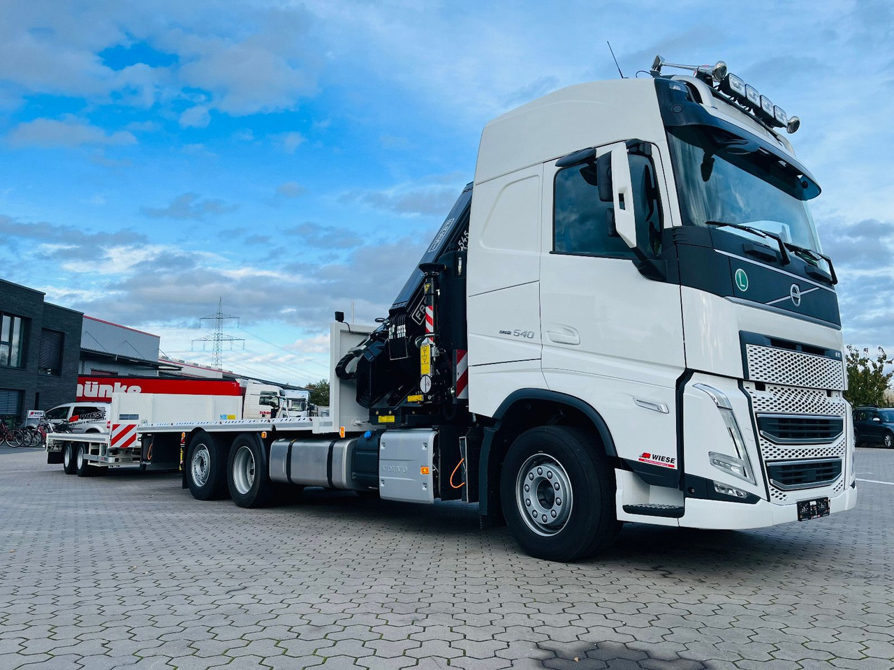 Volvo FH540 6x2 Containerpritsche mit F545RA.2.26 - Truck, Crane truck: picture 5 Volvo FH540 6x2 Containerpritsche mit F545RA.2.26 - Truck, Crane truck: picture 5