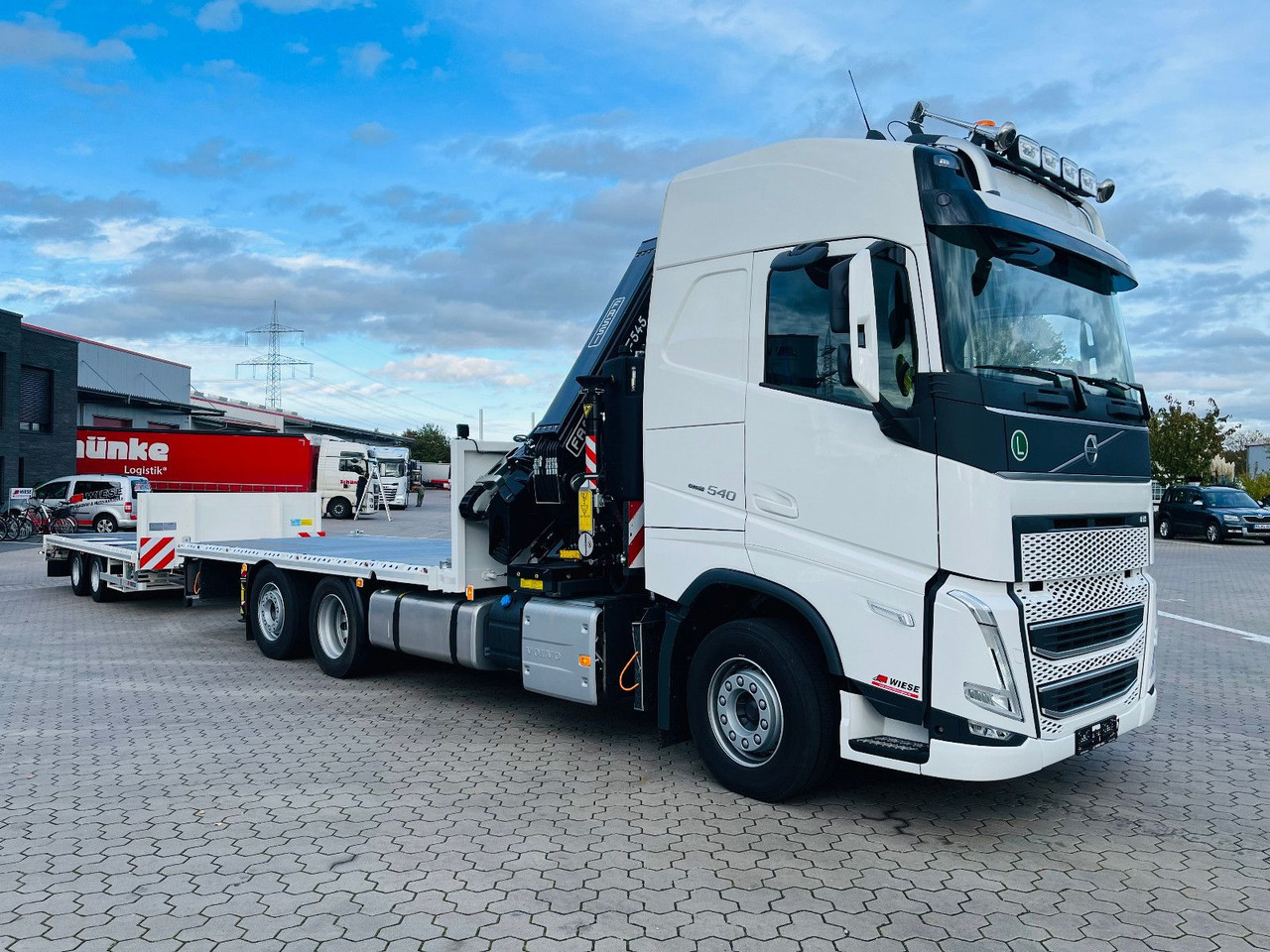 Volvo FH540 6x2 Containerpritsche mit F545RA.2.26 - Truck, Crane truck: picture 4 Volvo FH540 6x2 Containerpritsche mit F545RA.2.26 - Truck, Crane truck: picture 4