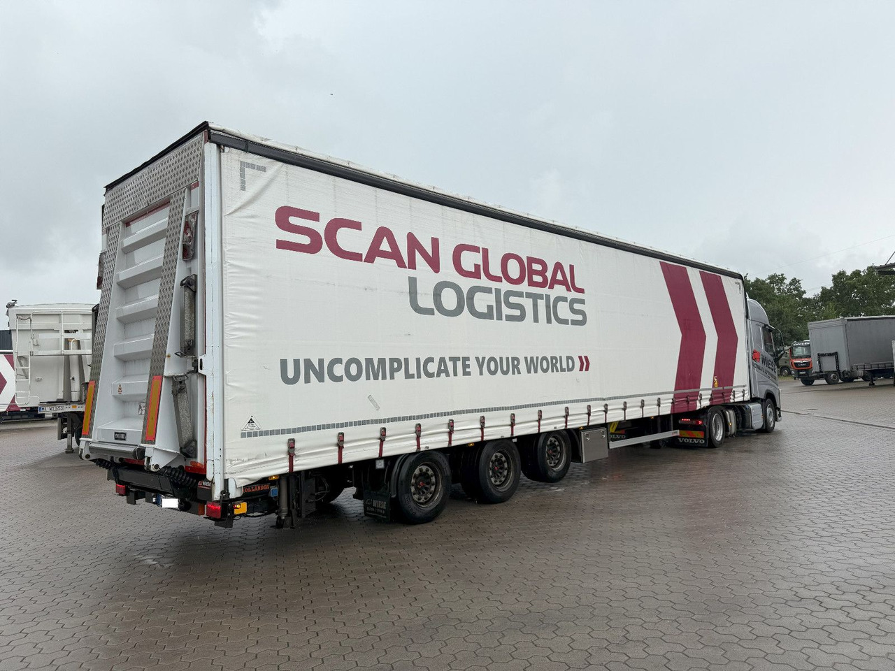 Wiese Mega Schiebeplane mit Dhollandia Rampe 9t - Curtainsider semi-trailer: picture 2 Wiese Mega Schiebeplane mit Dhollandia Rampe 9t - Curtainsider semi-trailer: picture 2