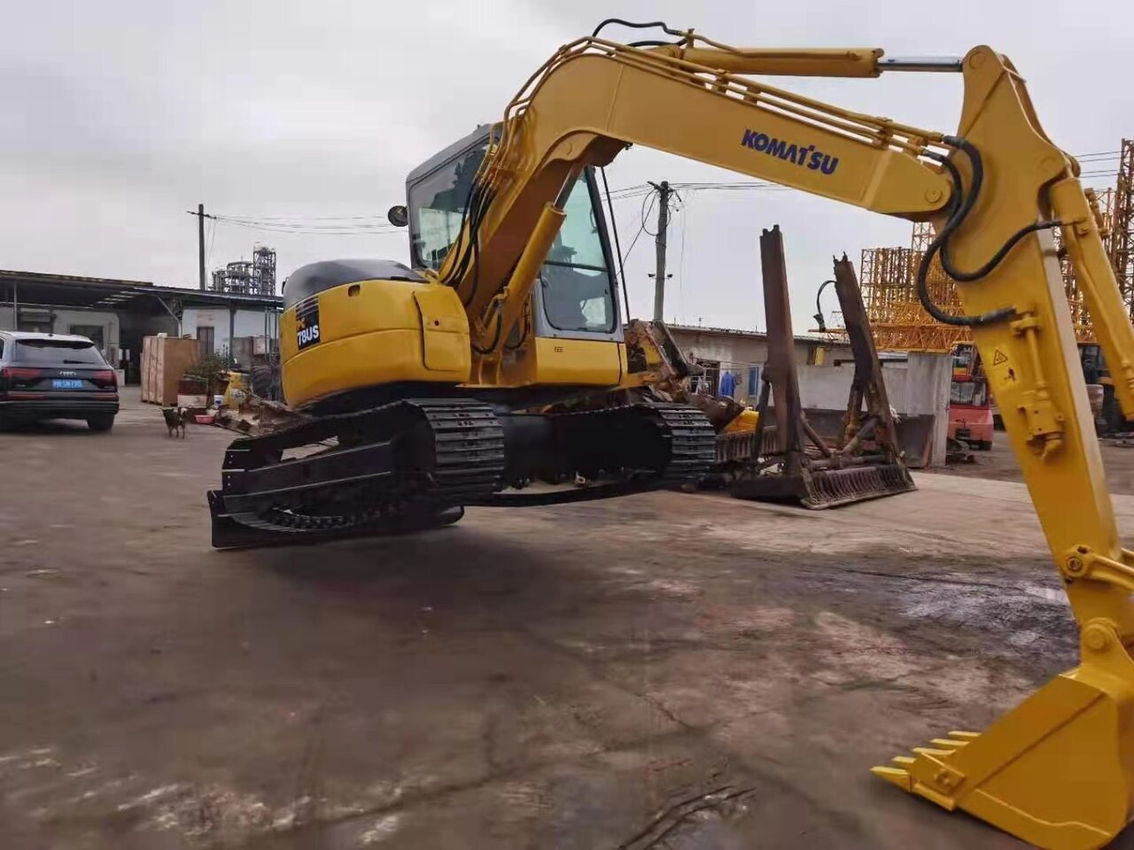 KOMATSU PC78US - Mini excavator: picture 2 KOMATSU PC78US - Mini excavator: picture 2
