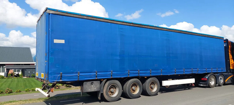 Krone 3 AXLE DRUM BRAKE CURTAIN TRAILER SDP 27 - Curtainsider semi-trailer: picture 4 Krone 3 AXLE DRUM BRAKE CURTAIN TRAILER SDP 27 - Curtainsider semi-trailer: picture 4