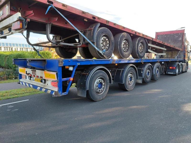 Kwb 4 AXLE HOLLAND TRAILER 41180 KG LOADING CAPACITY - Dropside/ Flatbed semi-trailer: picture 4 Kwb 4 AXLE HOLLAND TRAILER 41180 KG LOADING CAPACITY - Dropside/ Flatbed semi-trailer: picture 4