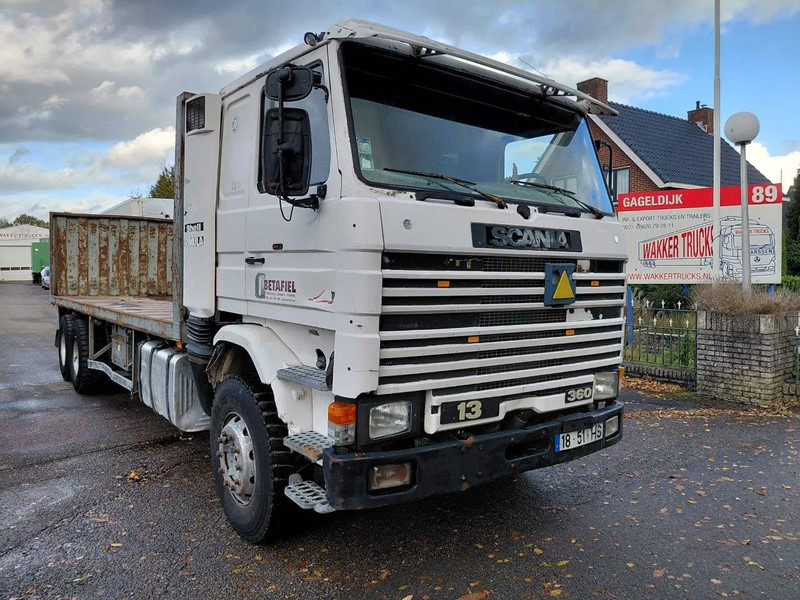 Scania R113-360 6x2 Plato Steel Suspension - Dropside/ Flatbed truck: picture 2 Scania R113-360 6x2 Plato Steel Suspension - Dropside/ Flatbed truck: picture 2