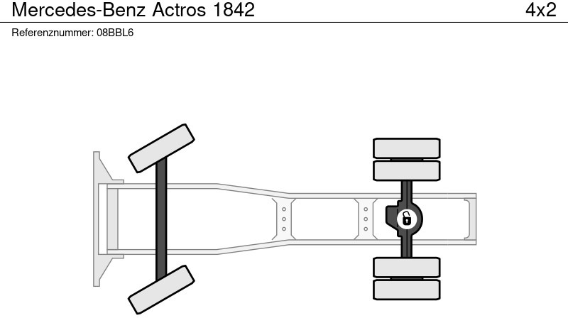 Tractor unit Mercedes-Benz Actros 1842: picture 11 Tractor unit Mercedes-Benz Actros 1842: picture 11